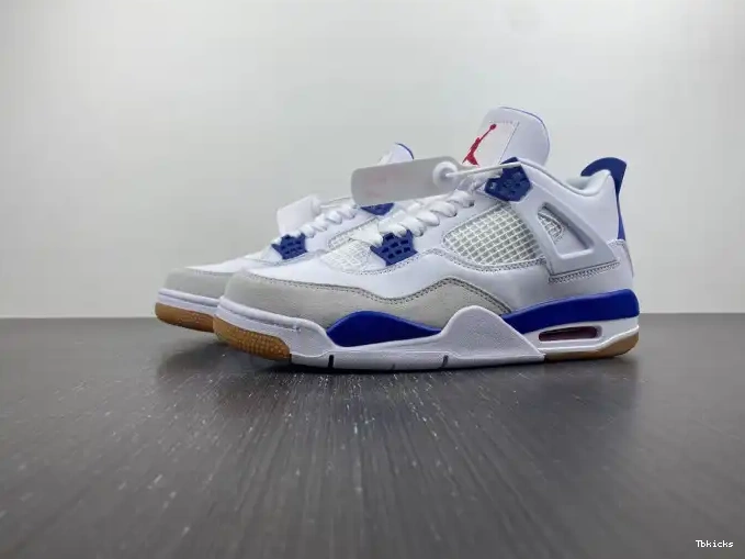 Rep TBK Retro DR5415-140 Jordan 4 SB Blue Pine 0615